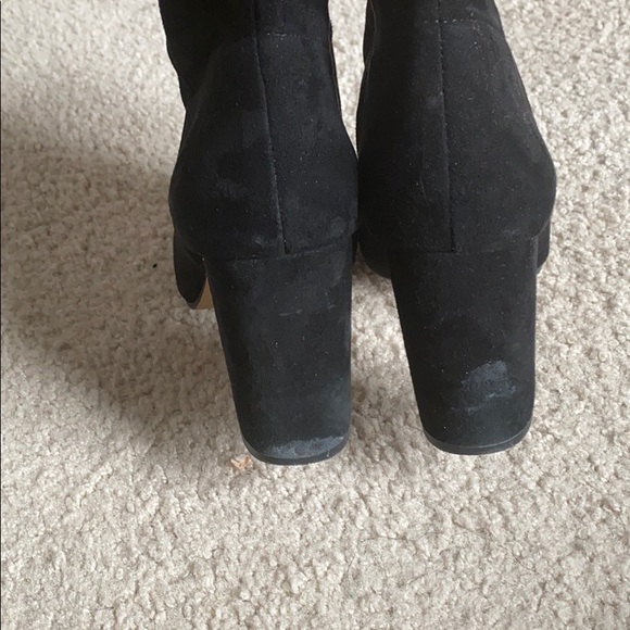 Jessica Simpson black suede booties - Picture 4 of 4
